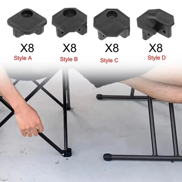 Pieds de Chaise Pliante, Accessoires de Réparation, Connecteurs de Camping, Accessoire de Rêves pour