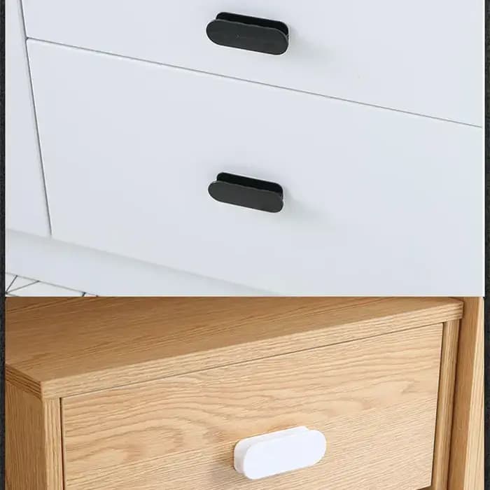 Poignées de tiroir d'armoire de fenêtre, 2 pièces, porte auto-adhésive, poignée de garde-robe, organ