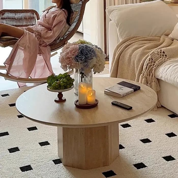 Glamour Unique Table Basse minimaliste à la mode luxe européen
