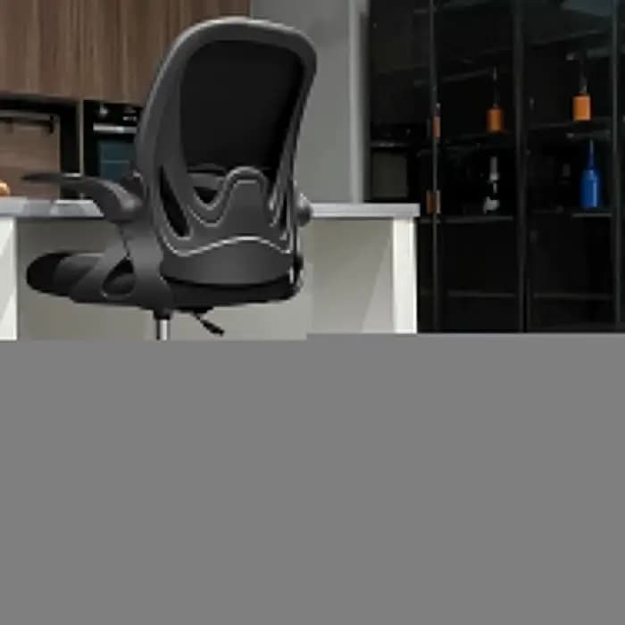 Chaise de bureau haute ergonomique avec accoudoirs relevables, chaise de direction pour bureau debou