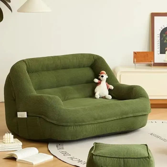 Pouf double extra-large - Canapé inclinable pour salon