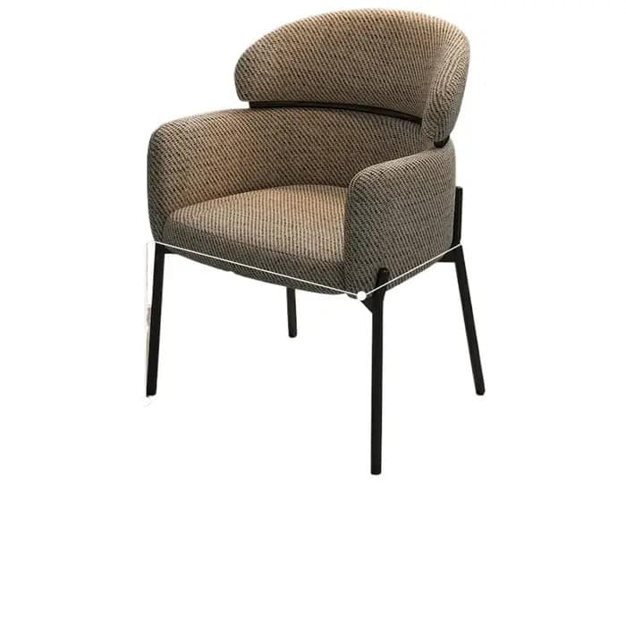 Chaise Décontractée Minimaliste Italienne de Luxe, Légère, Rétro, pour la Maison, la Cuisine, la Sal