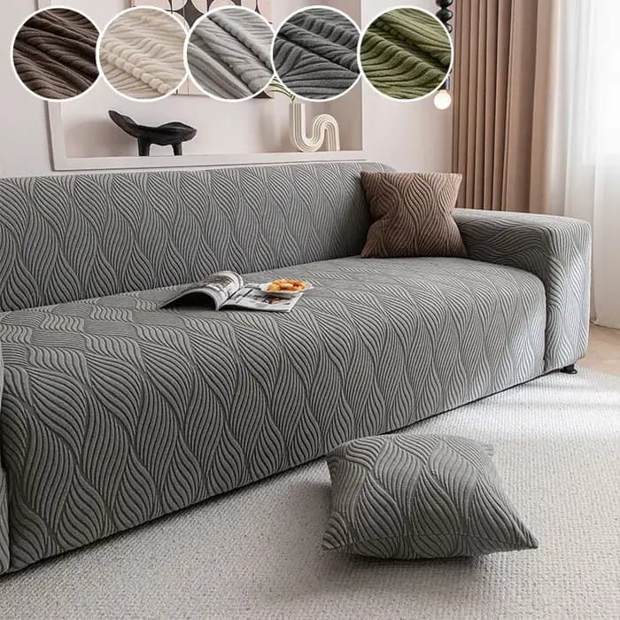 1PC-Housse de canapé jacquard pour toutes les saisons, housse de canapé adaptée aux animaux domestiq
