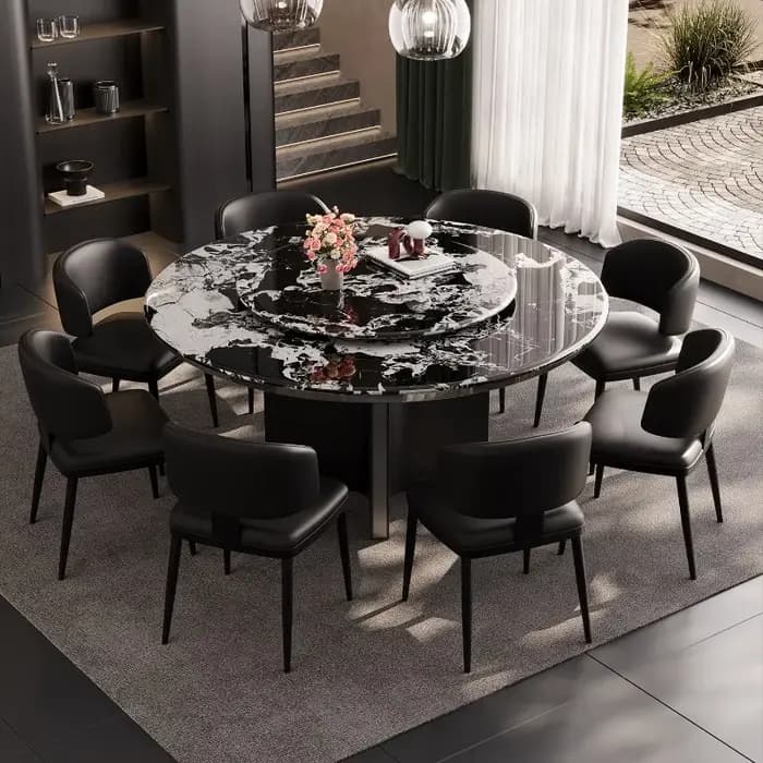 Table à manger ronde de luxe