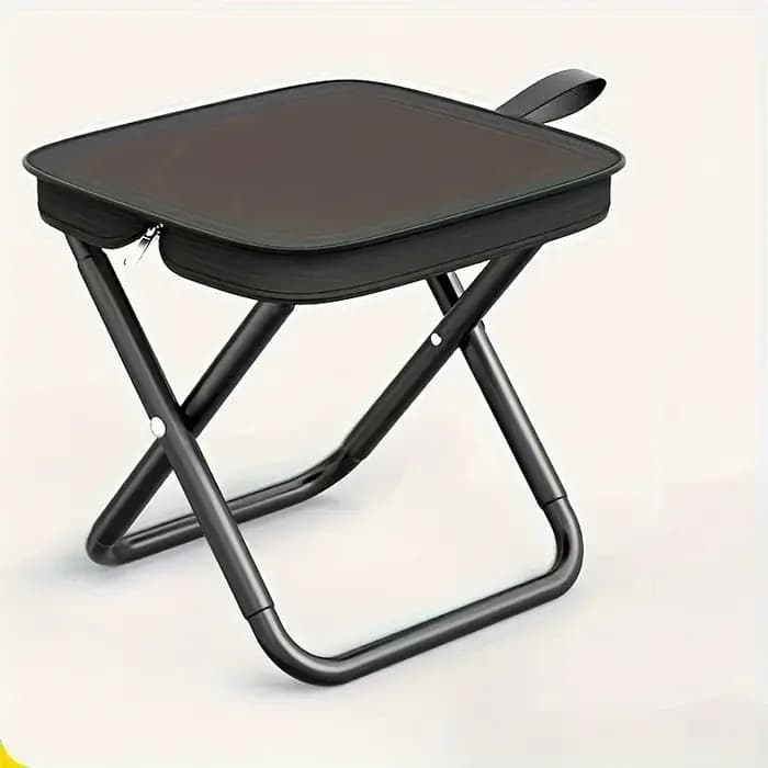 Tabouret pliant Portable avec poignée, tabouret de pêche de Camping en plein air, tabouret à fermetu