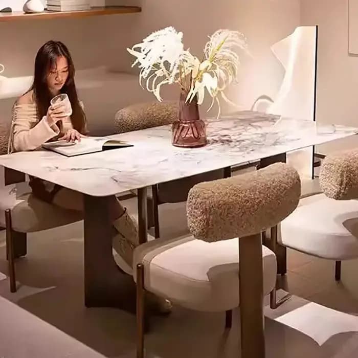 Ensemble de 2 chaises de salle à manger de luxe haut de gamme