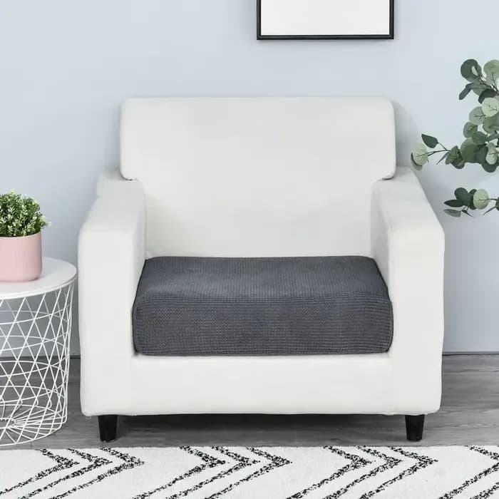 Housse de coussin de siège de canapé en Jacquard
