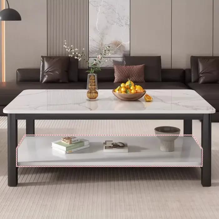 Table basse en marbre pour salon