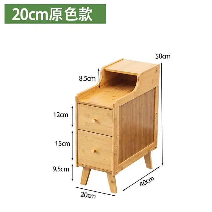 Table de chevet moderne et Simple en bambou