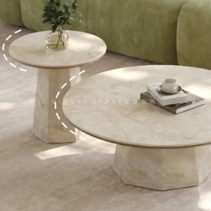 Table basse moderne, style nordique