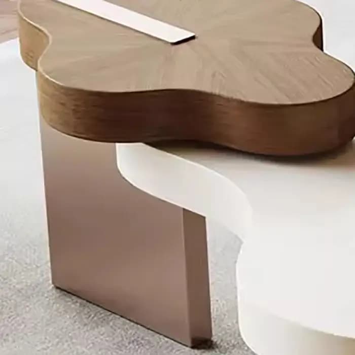Table basse Vintage Unique, beauté élégante, Table basse artistique classique, Meubles esthétiques o