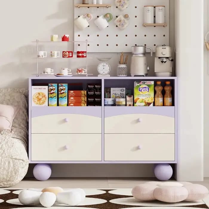 Armoires de salon modernes pour cosmétiques