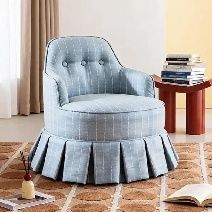 Fauteuils d'appoint style crème