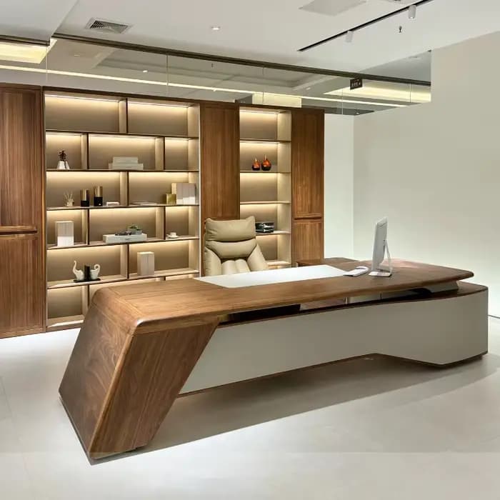 Bureau de mode en bois Simple créatif pas cher intérieur grande taille