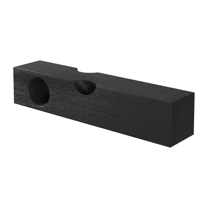 Tabouret rectangulaire européen porte proche adultes tabouret Design en bois changement de chaussure