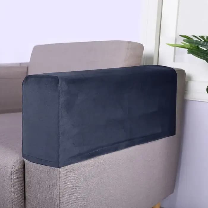 2 pièces cadeaux housses d'accoudoir de canapé extensibles élasticité housse