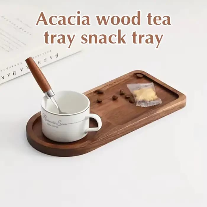 Plateau à café en bois