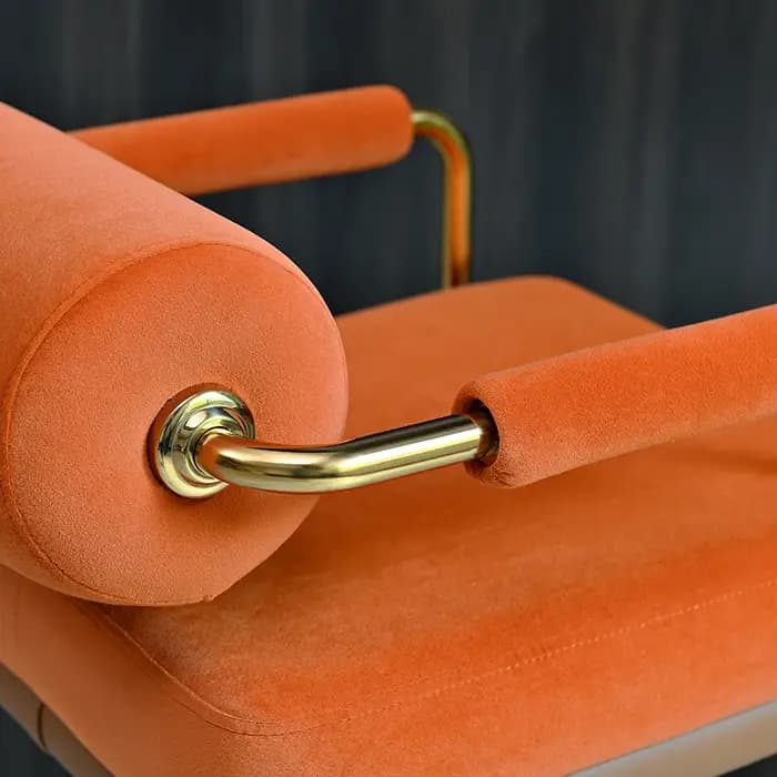 Tabourets de Bar de luxe modernes avec dossier et tabouret de Bar pivotant de comptoir de Base dorée couleur personnalisée