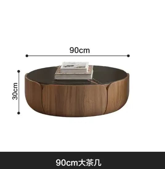 Table basse De sol esthétique Design cadre à couverture rigide