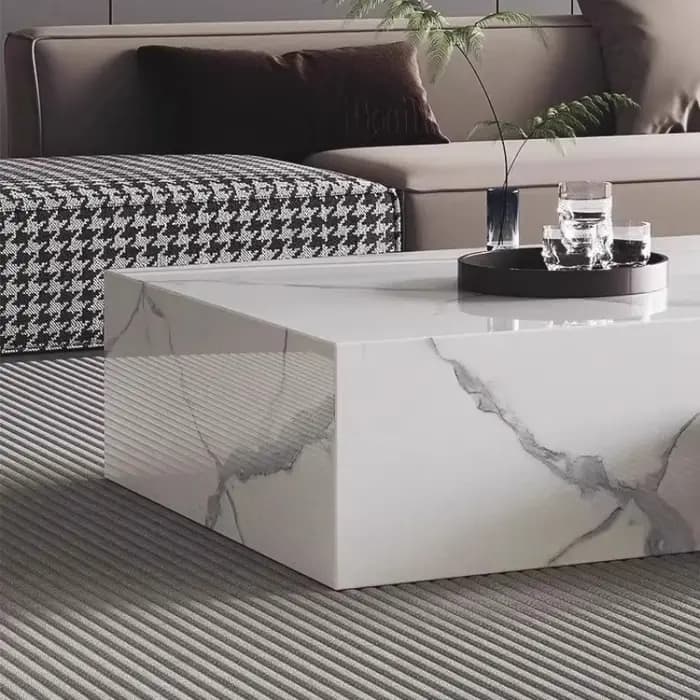 Table basse décorative réglable