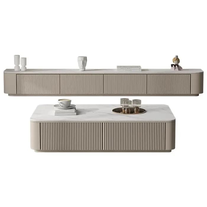 Meuble TV d'angle vertical design
