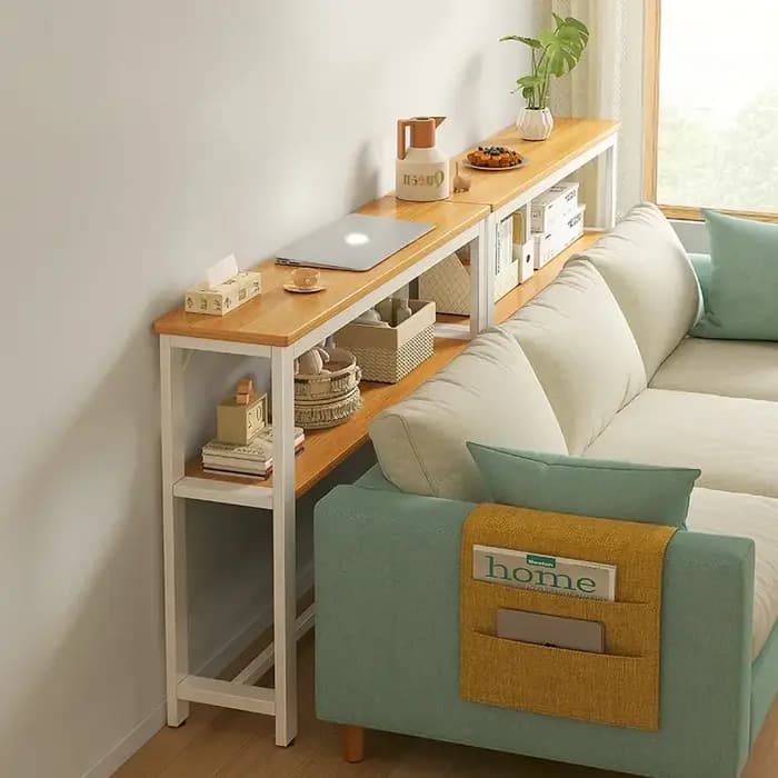 Table d'appoint arrière pour canapé