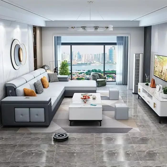Canapé classique nordique salon rangement adultes coin canapés élégants sol design grand Divani Da Soggiorno accessoires pour la maison