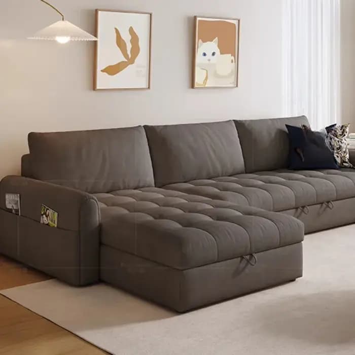 Canapés De zone multifonctionnels lit De luxe paresseux enfants canapés Chaise longue moderne Meuble