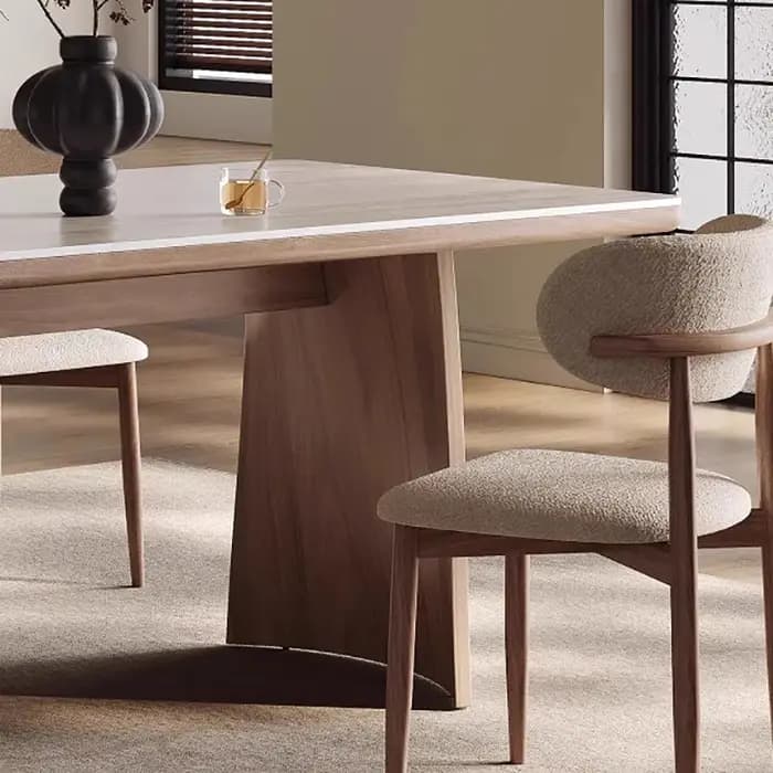 Table ronde esthétique, unique, créative, moderne, élégante, table à manger, design de luxe, Tavolo Rotondo Pranzo, meubles de salle à manger