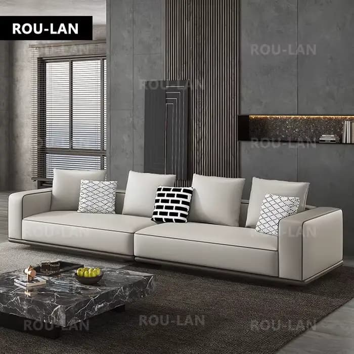 Canapé en cuir Simple et moderne