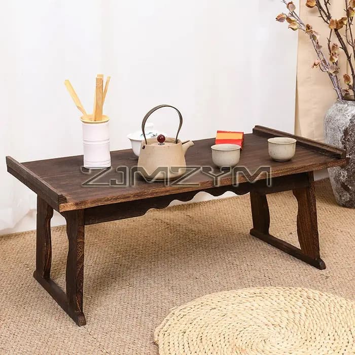 Table basse pliable de style japonais