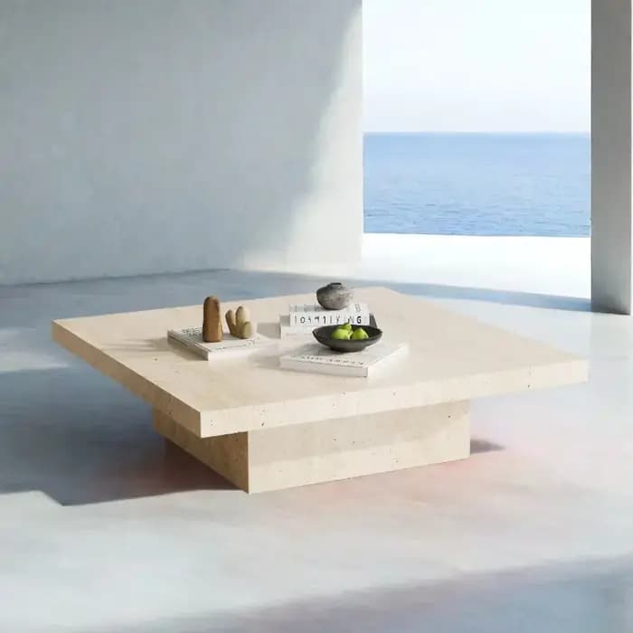 Table basse italienne Unique Glam minimaliste nordique