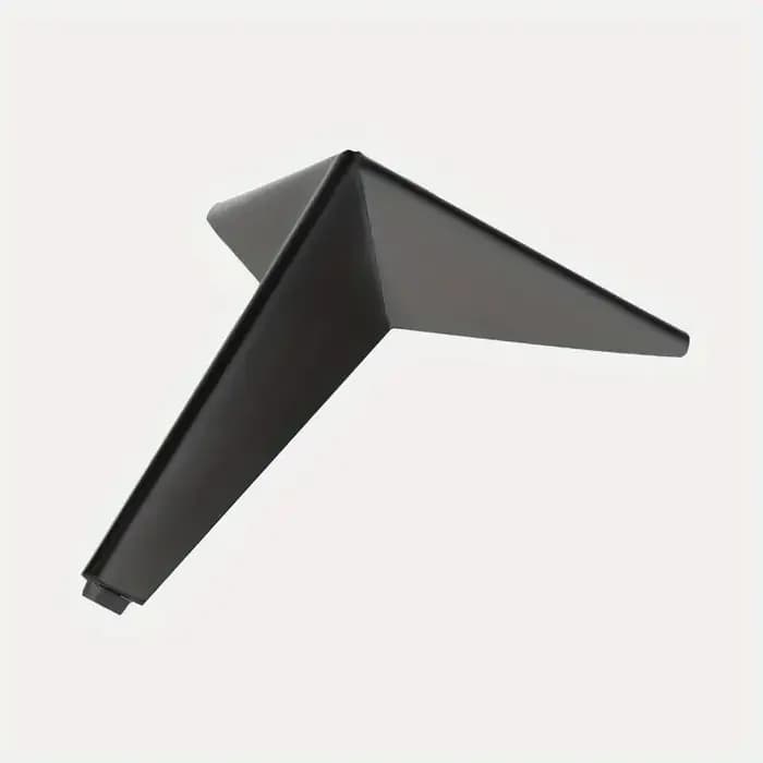 4 pièces de pieds de meubles européens de luxe de 15 cm, pieds de canapé en métal robustes, supports