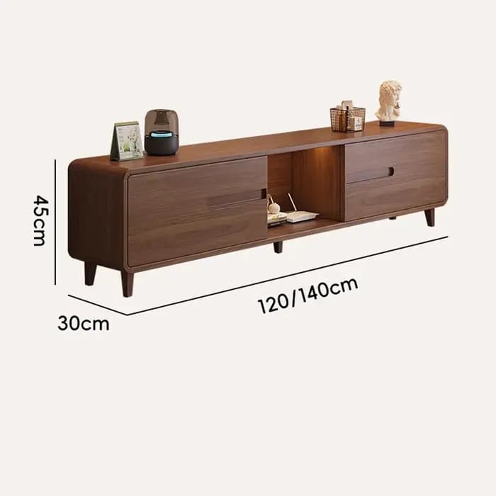 Ensemble De meuble Tv rétro en bois