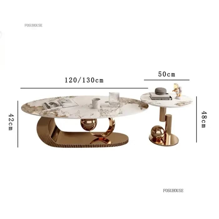 Tables Basses Modernes au Design de Luxe