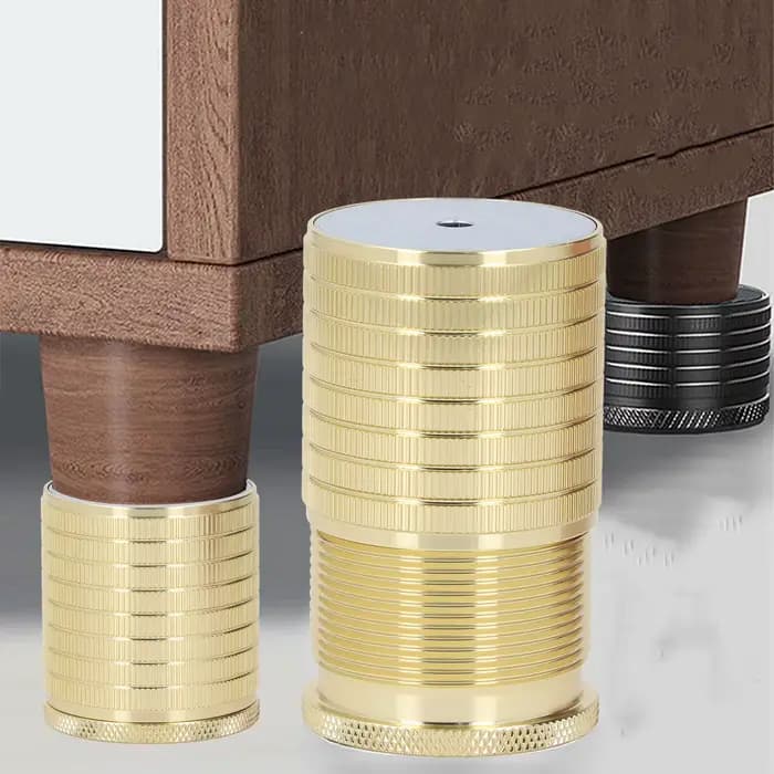 Rehausseur de meubles rehausseur de meubles 43-75mm réglable forte charge en alliage d'aluminium rob