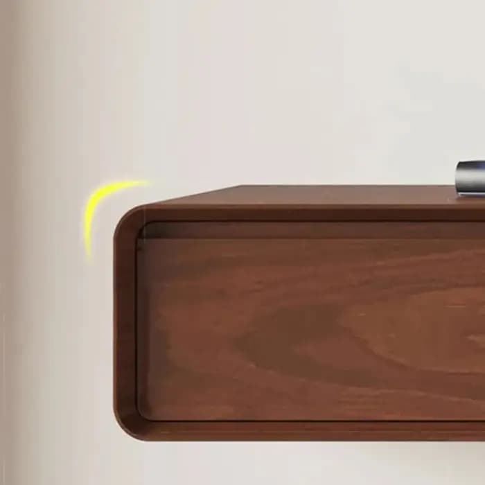 Meubles de télévision flottants de luxe, Design peu encombrant, supports de télévision rétro classiq