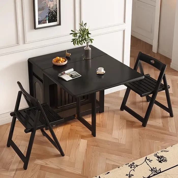 Tables à manger pliables carrées