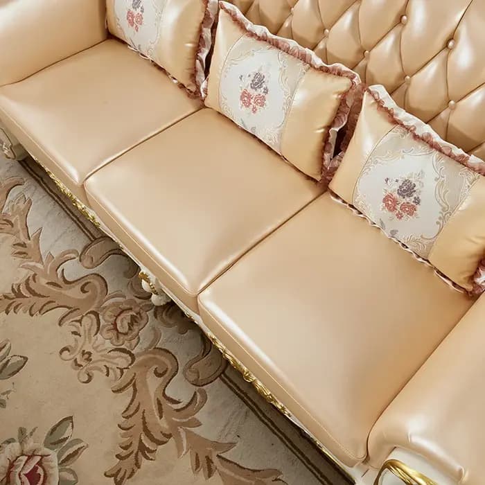 Accoudoir fille classique canapé adultes salon luxe relaxant jeu