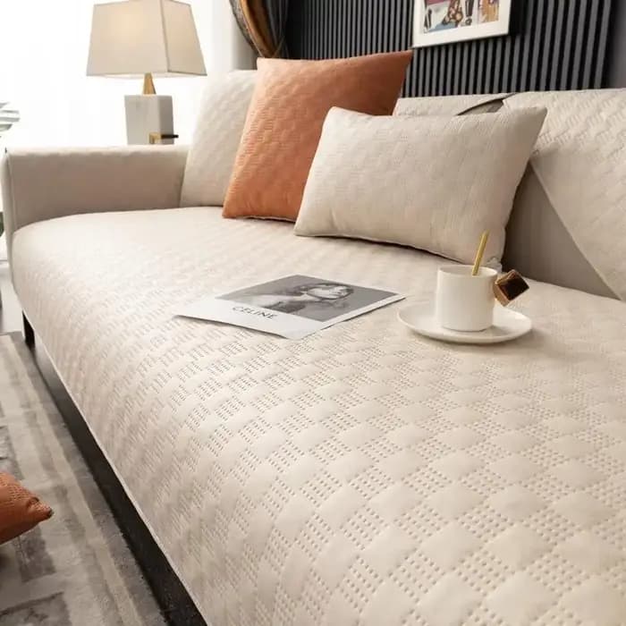 Juste de protection universelle coordonnante pour meubles, technologie lavable, coussin de canapé en