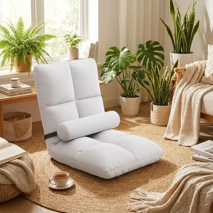 Fauteuil de sol avec dossier pour regarder la télévision