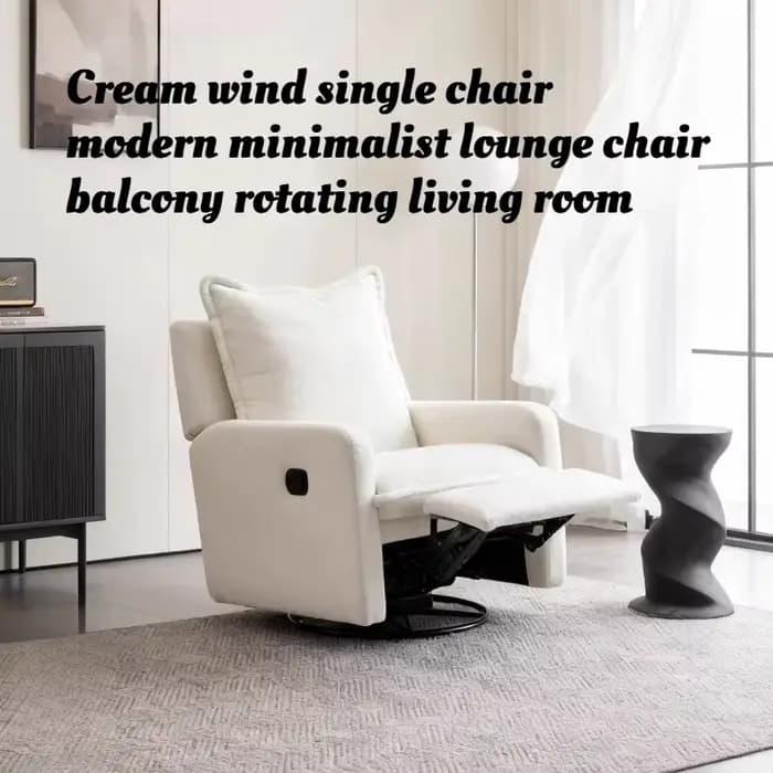 Fauteuil de salon pivotant