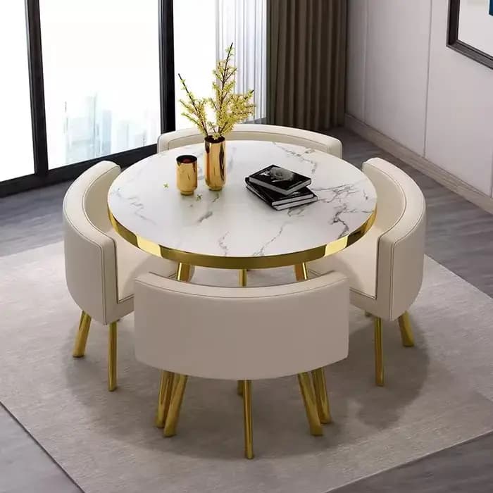 Ensemble table et chaises de négociation