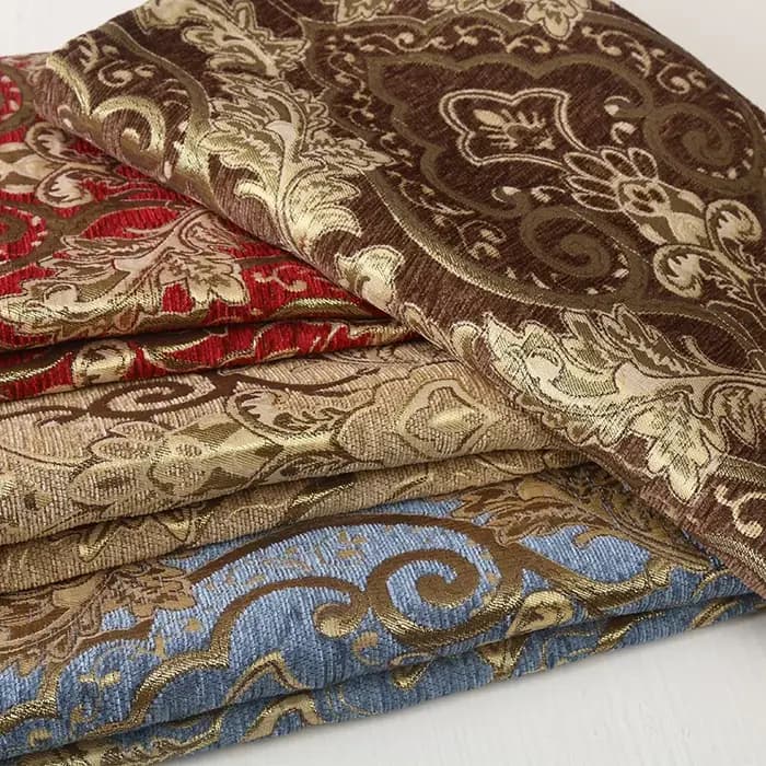 Tissu de meubles jacquard de style européen