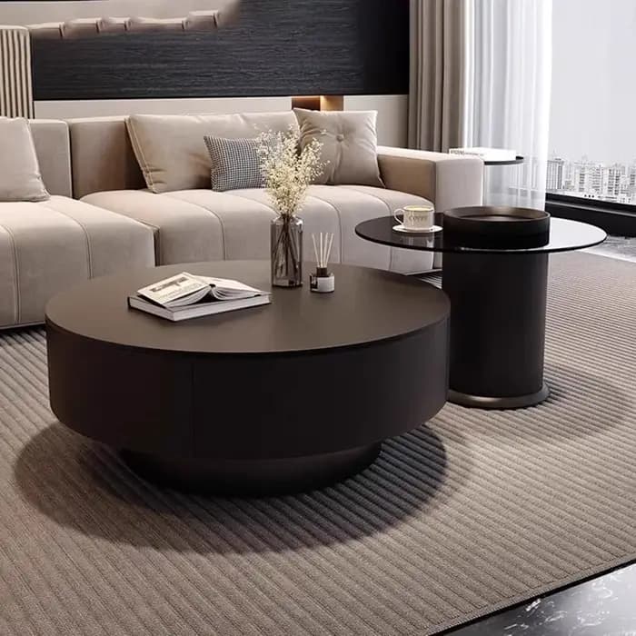 Table basse nordique créative rangement tendance