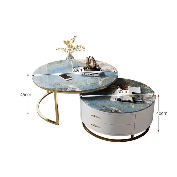 Tables basses nordiques Design rangement moderne luxe Simple esthétique