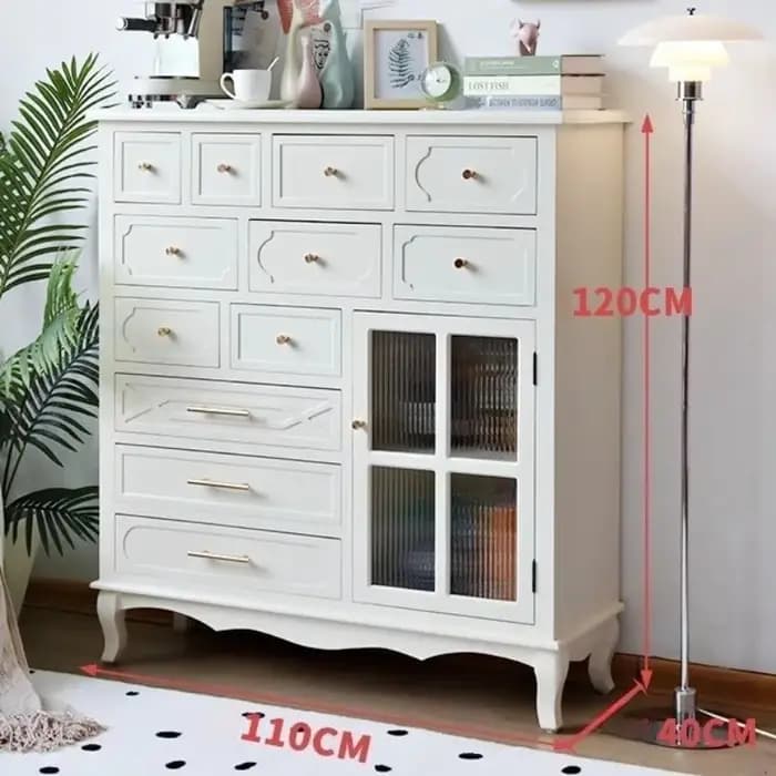 Armoires de salon anti-poussière de luxe