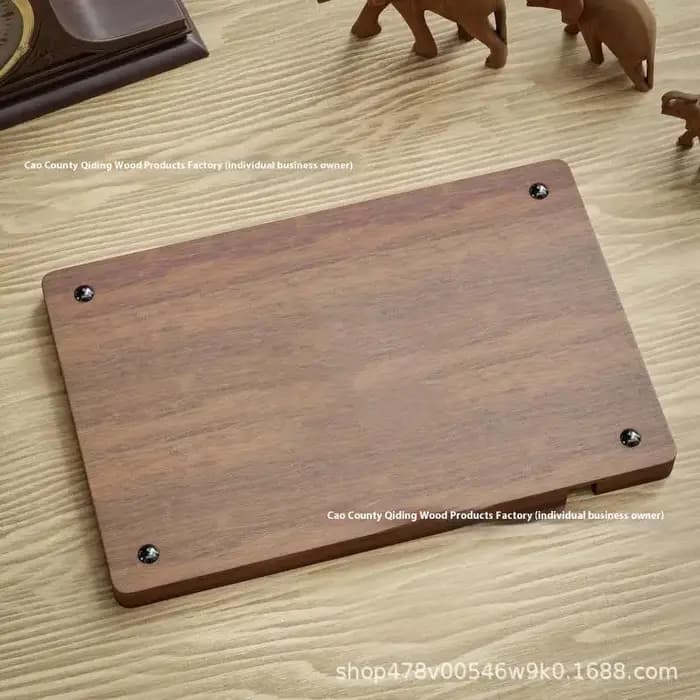 Boîte de rangement de bureau en bois