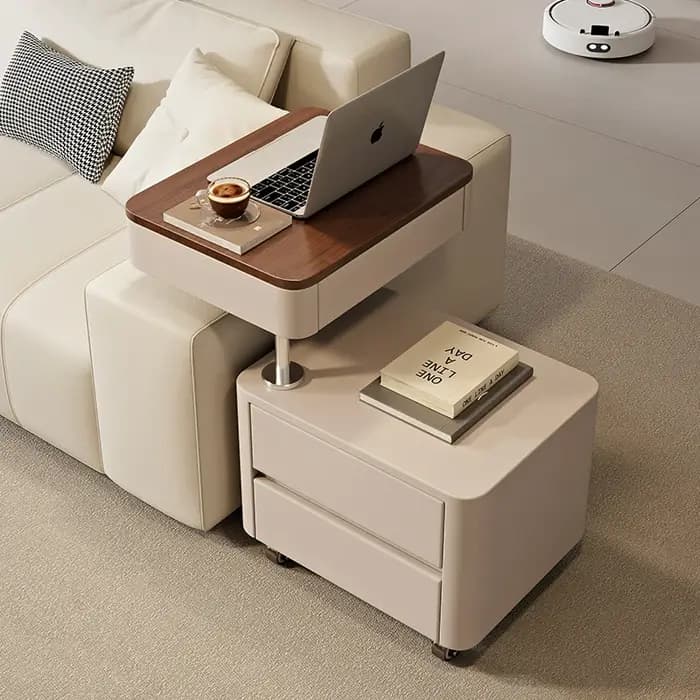 Table basse moderne multifonctionnelle nordique délicatesse exquise Glamour
