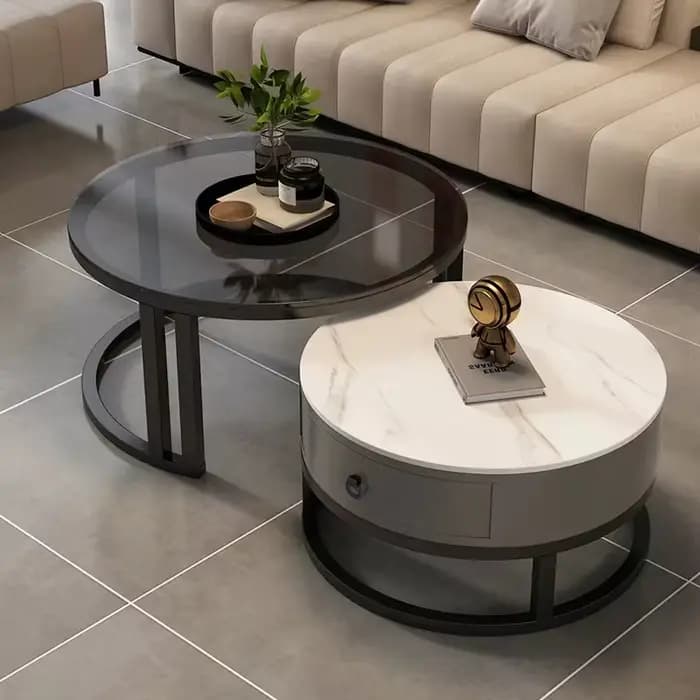 Table Basse Design de luxe minimaliste Glamour Tables basses nordiques uniques
